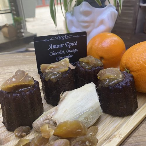 photo cannelé orange gingembre